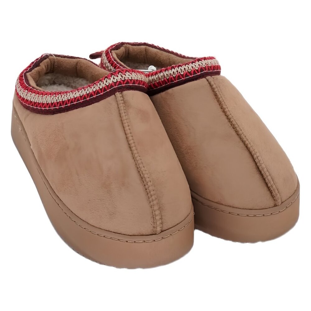 JOURNEE Women's Connway Memory Foam Slippers Cozy House Shoes US 5-6